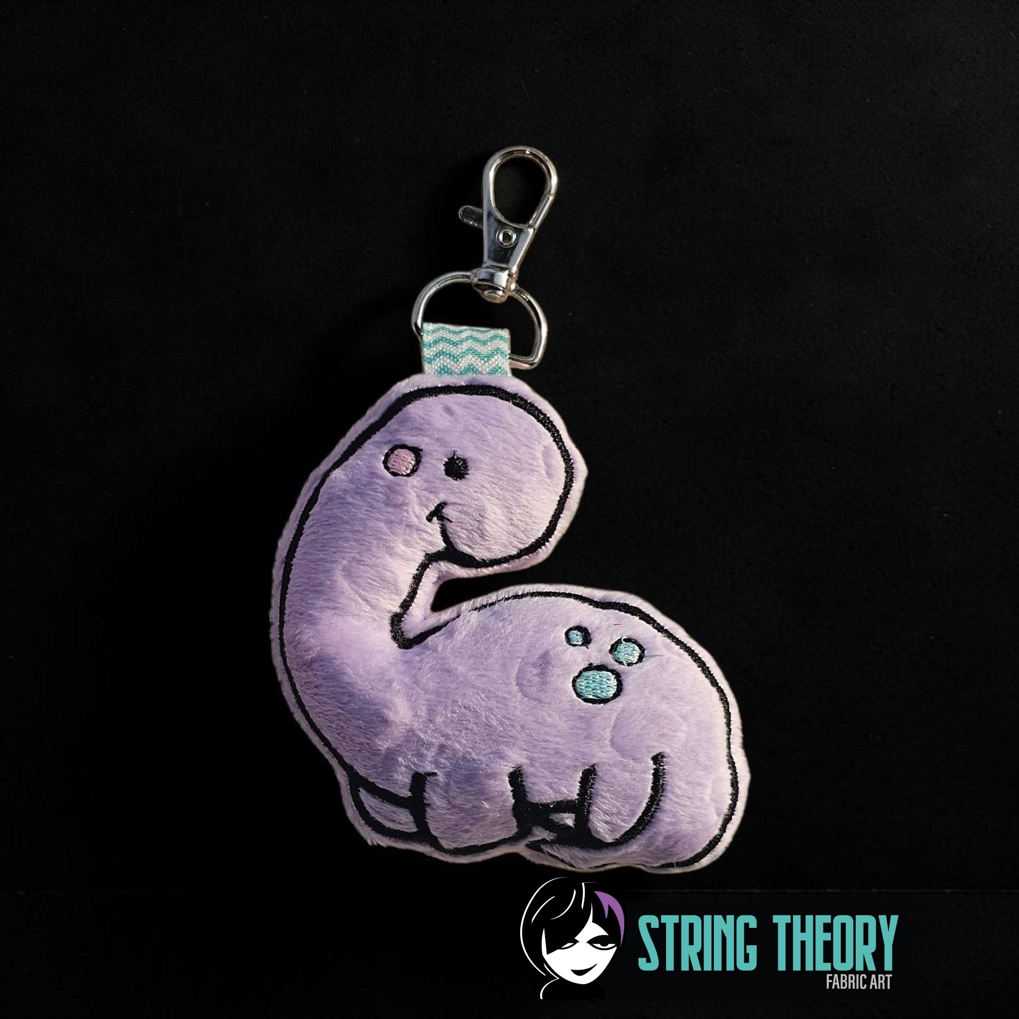 Brachiosaurus Dinosaur Stuffie in the hoop Machine Embroidery Pattern