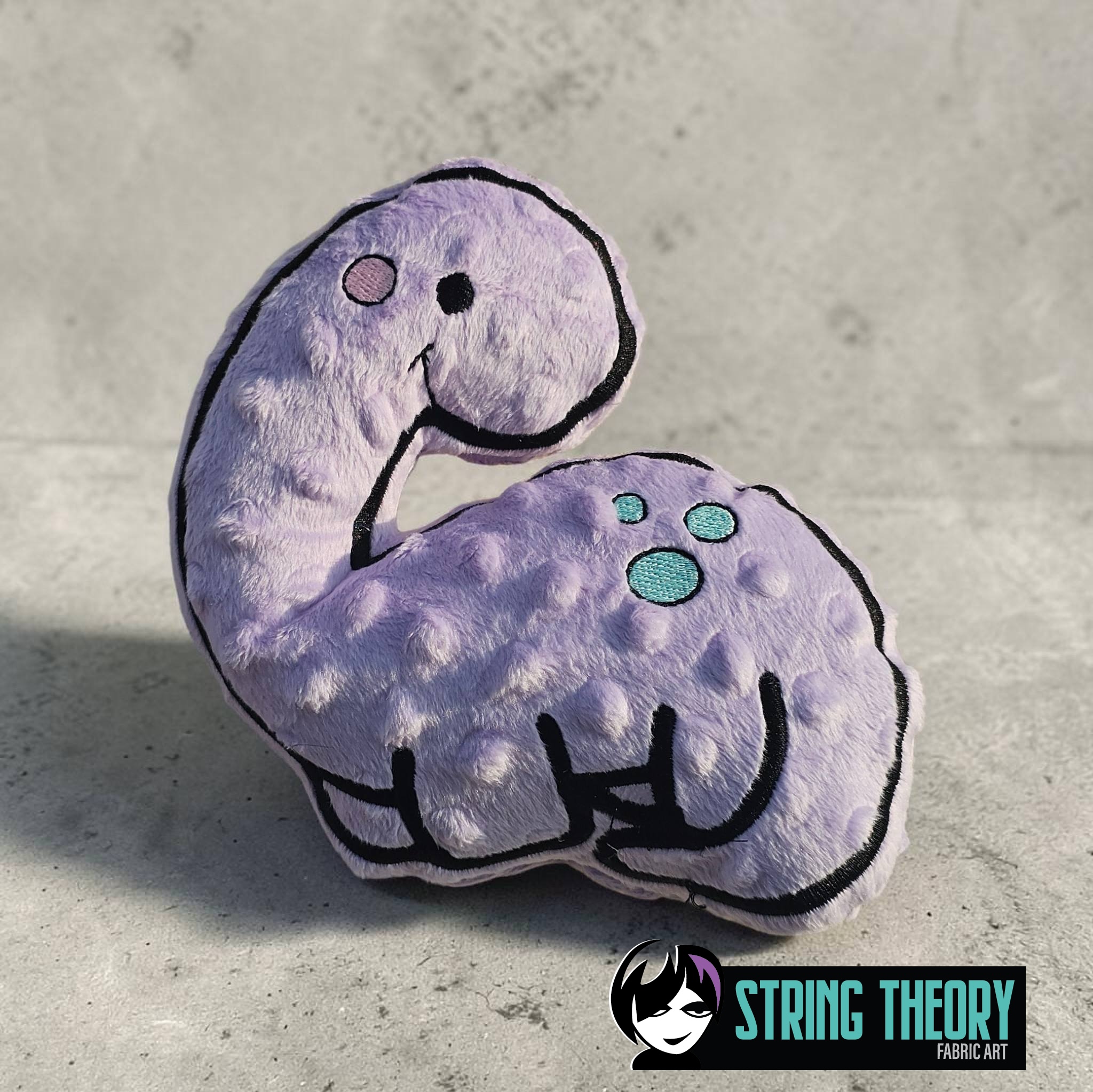 Brachiosaurus Dinosaur Stuffie in the hoop Machine Embroidery Pattern