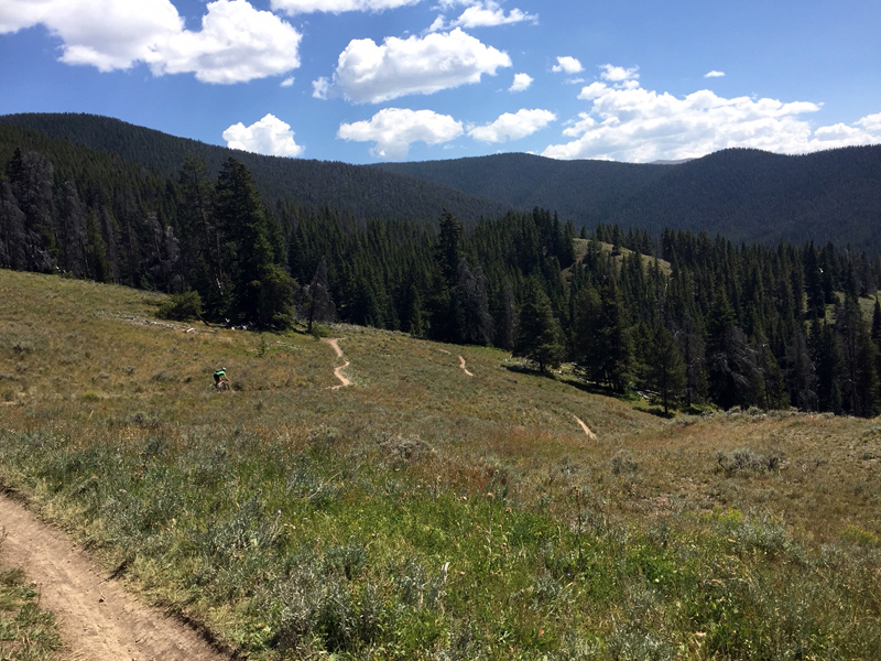 Fun Descent at Keystone Gulch Trail