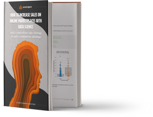How to increase sales on online marketplaces with data science ebook