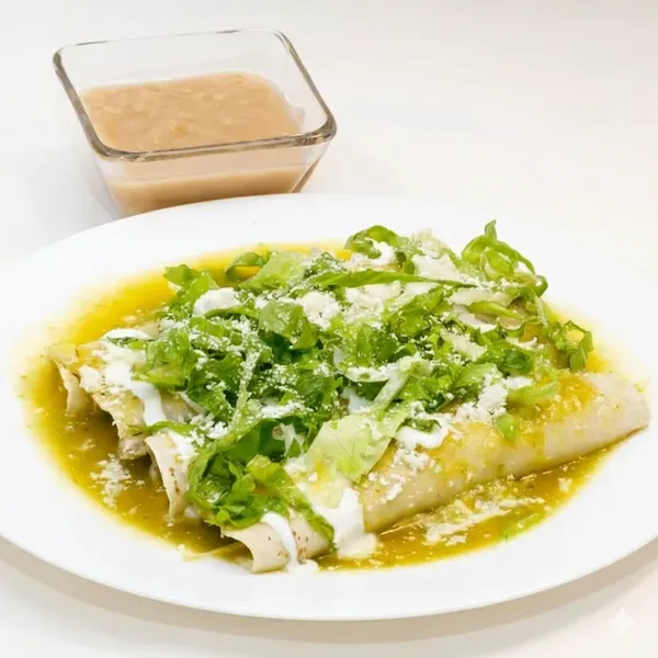 Enchiladas verdes
