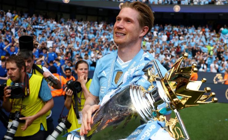 Kevin De Bruyne ha anunciado que dejará el Manchester City al finalizar la temporada 2024-2025.