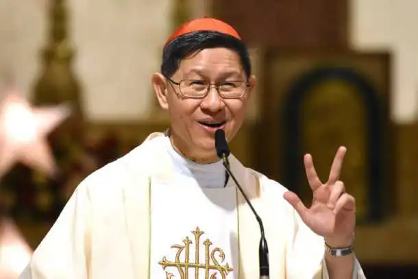 El filipino Luis Antonio Tagle es otro de los grandes nombres en la lista de sucesores al puesto.