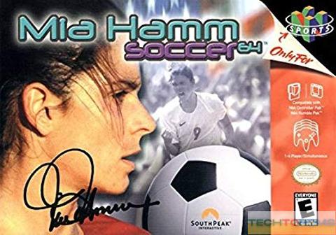 Mia Hamm Soccer 64