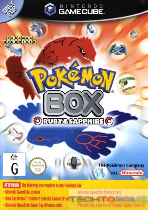 Caja Pokémon: Rubí Zafiro