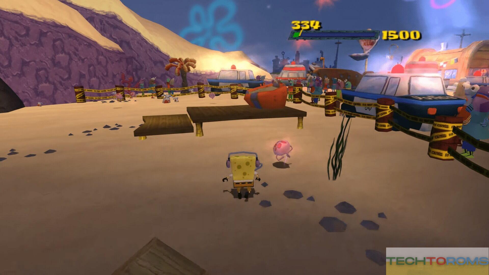 Bob Esponja La Película ROM PS2 - Play Station 2