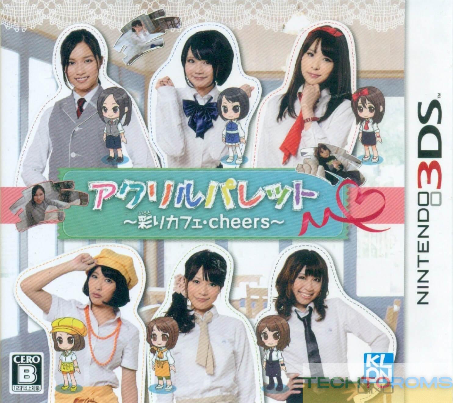 Acrylic Palette: Irodori Cafe with Cheers