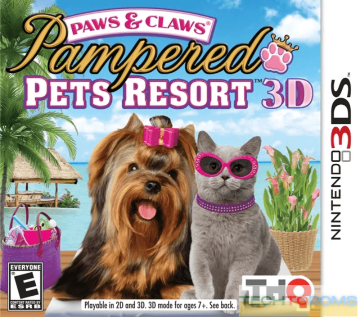 Paws & Claws Verwennerij Pets Resort 3D
