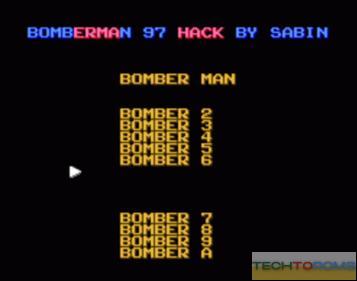Bomberman 97 (Bomberman Collection Hack)
