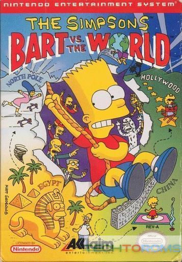 Simpsons – Bart Vs The World, The