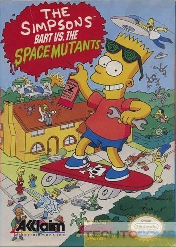 Simpsons – Bart Vs The Space Mutants, The