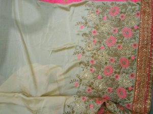 Embroidery Designs of Saree