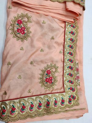 cut-work butta concept , packing saree