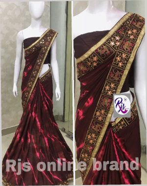 figure boder concept packing saree