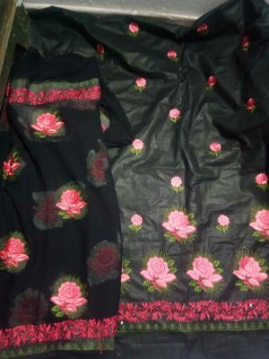 Daman Top & Duppata Embroidery Design