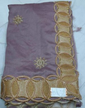 form c pallu cut-work saree