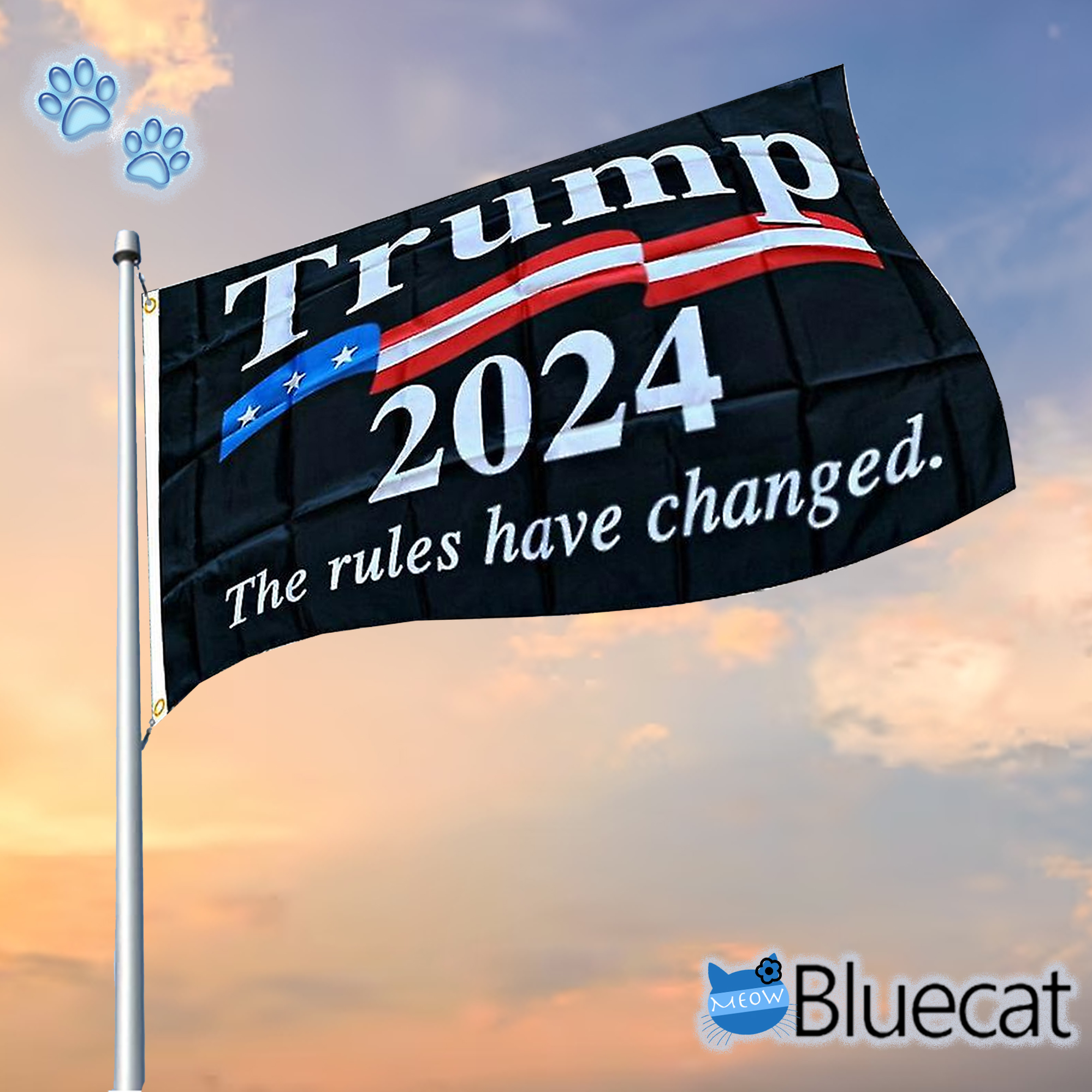 Trump 2024 Election The Rules Have Changed Flag