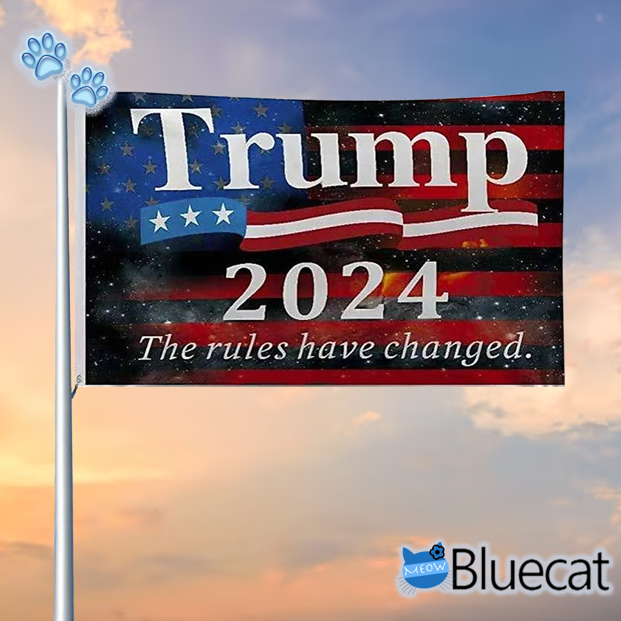 Trump 2024 The Rules Have Changed Flag