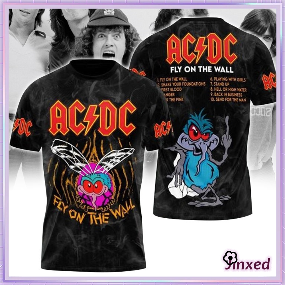 Ac Dc Shirt Pwr Up Tour 2024 Jinxedclothing Store