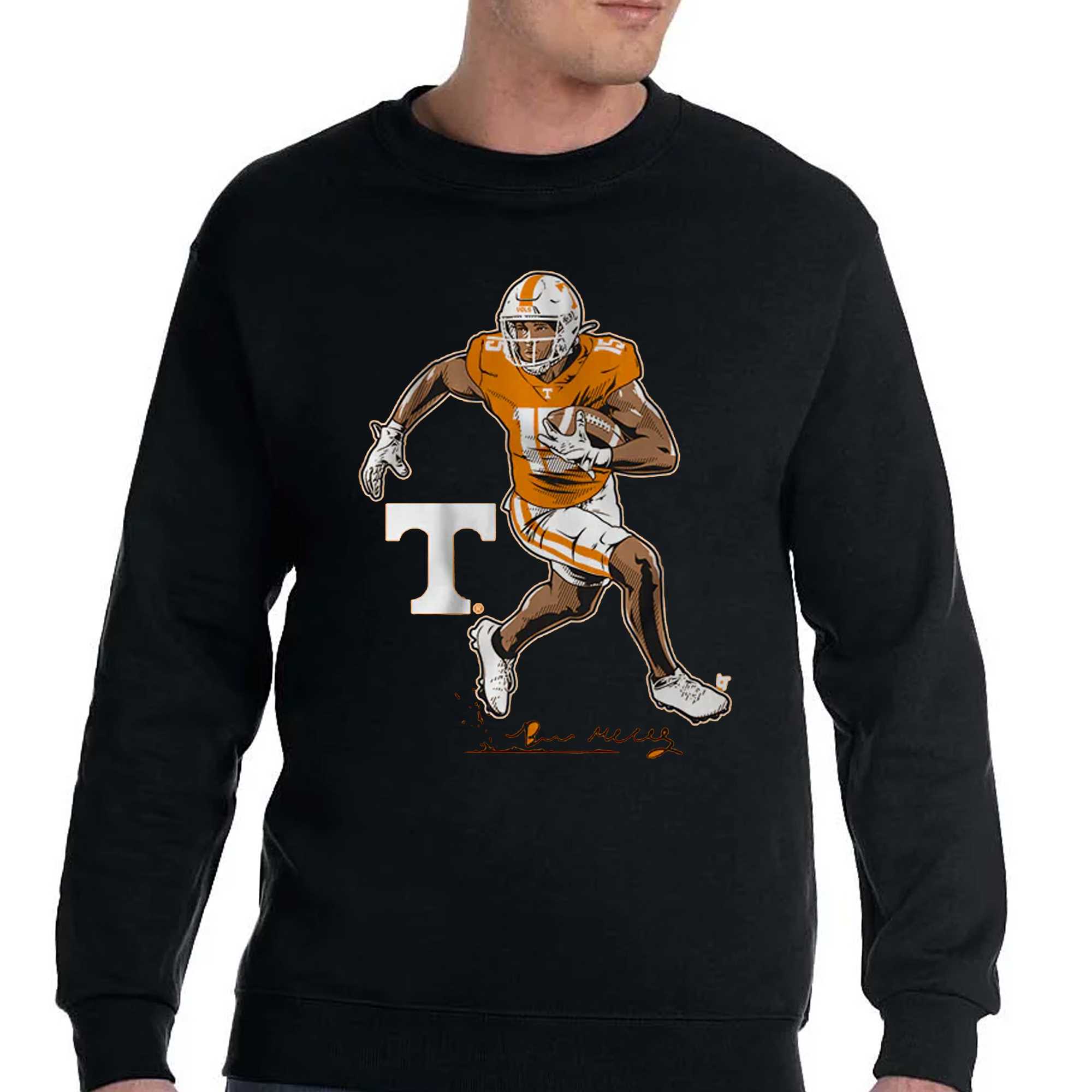 Tennessee Football Bru Mccoy Superstar Pose Shirt - Shibtee Clothing