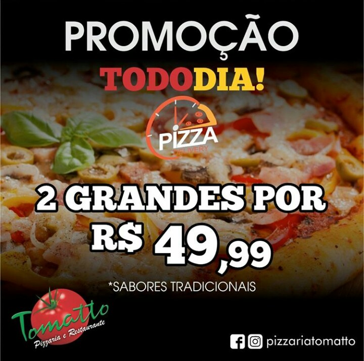 Desconto E Promoção De Promoção Pizza TODO DIA!