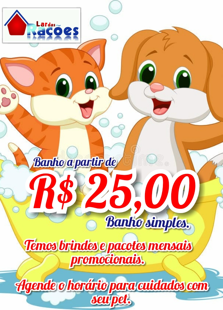 Promoção: Banho para cães a partir de R$ 25,00