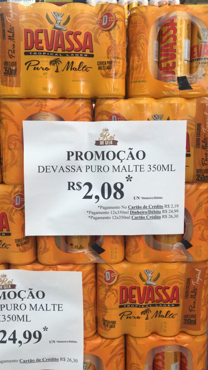 Promoção: Promoção Cerveja Devassa Puro Malte 350ml
