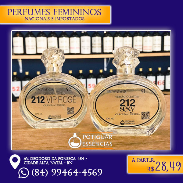 Promoção: Perfumes femininos 