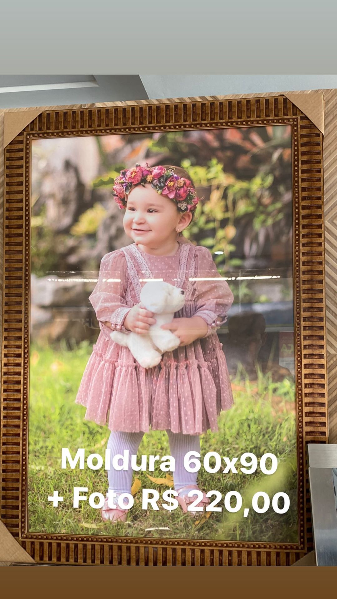 Promoção: Moldura 60x90 + Foto