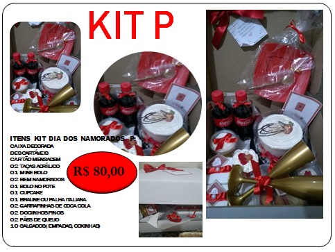 Promoção: Kit Para o Dia dos Namorados - Tamanho P