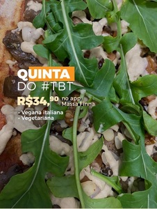 oferta Quinta do #TBT da empresa Pizzaria Massa Finna