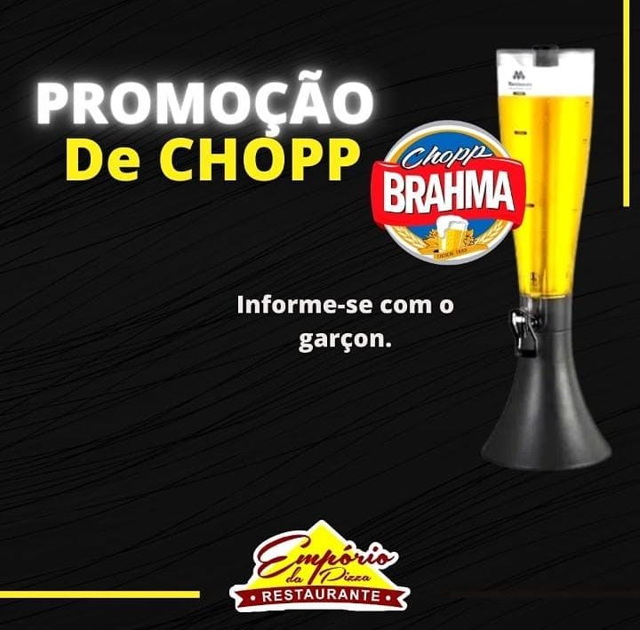 Promoção: Promoção de Chopp