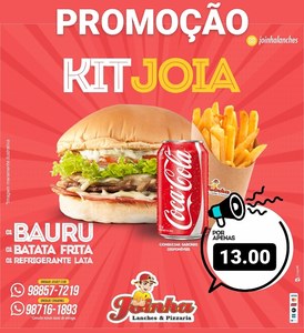 oferta Promoção Kit Joinha da empresa Joinha Lanches e Pizzaria