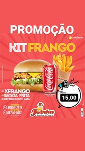 oferta Promoção Kit Frango Joinha Lanches da empresa Joinha Lanches e Pizzaria