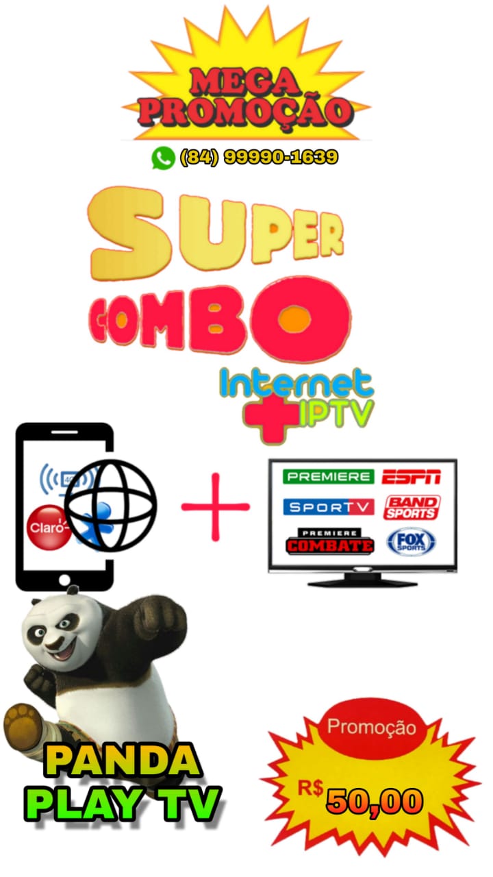 Promoção: Super Combo Internet móvel + IPTV