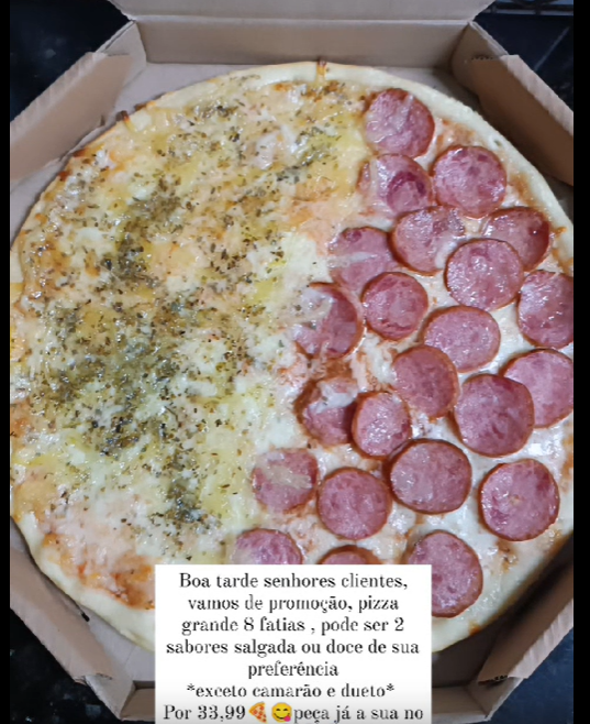 Promoção: Promoção Pizza Grande(08 fatias)