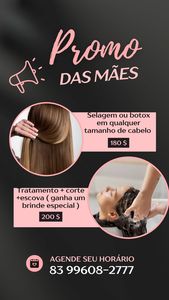oferta Ofertas especiais para o dia das mães!! da empresa Alisson Veríssimo Hair Stylist