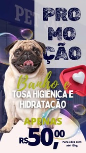 oferta TOSA HIGIÊNICA + HIDRATAÇÃO da empresa Pet Salon By Marcio Rodrigo