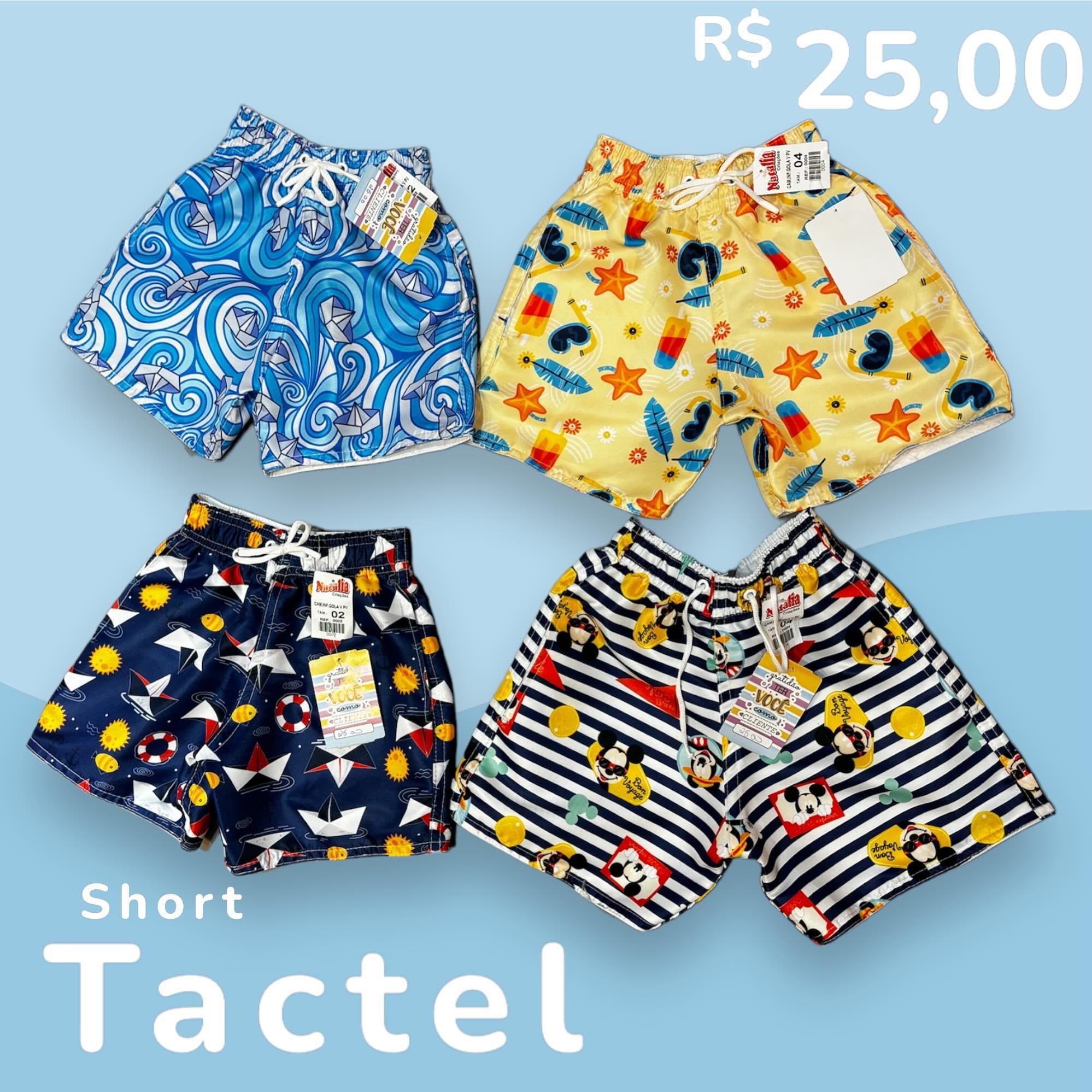 Promoção: SHORT TACTEL