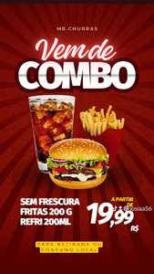 oferta Combo Promocional! da empresa MR Churras Steak & Burguer