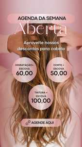 oferta AGENDA SEMANAL DISPONÍVEL  da empresa Gorete Lima Make Up