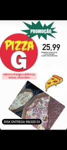 oferta Pizzas G doces e salgadas! da empresa Burger Boy - Sanduicheria e Pizzaria