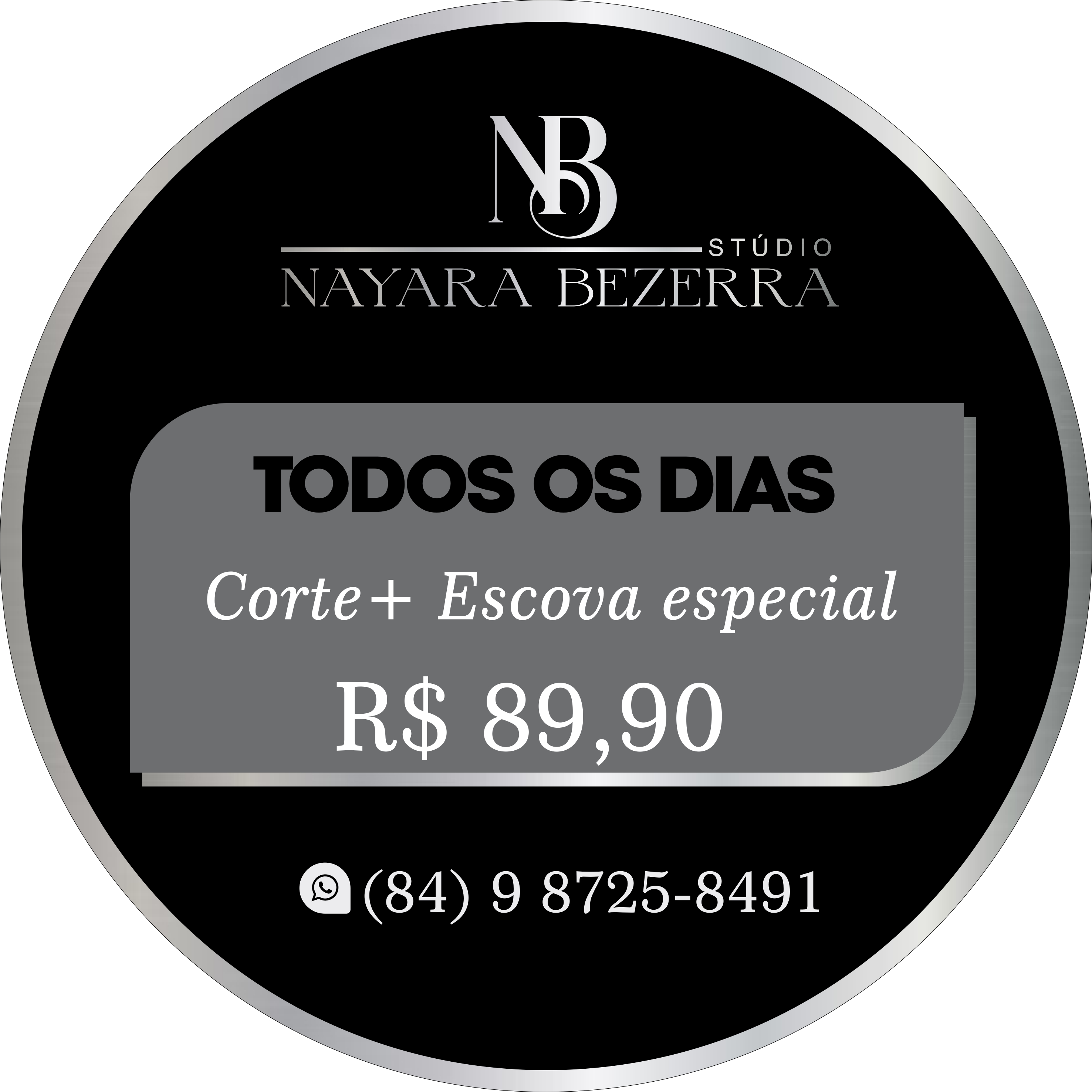 Promoção: CORTE + ESCOVA ESPECIAL 