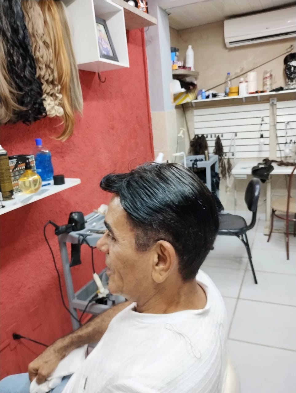 Promoção: Prótese Capilar ou topo de tela Full Lace  Masculina