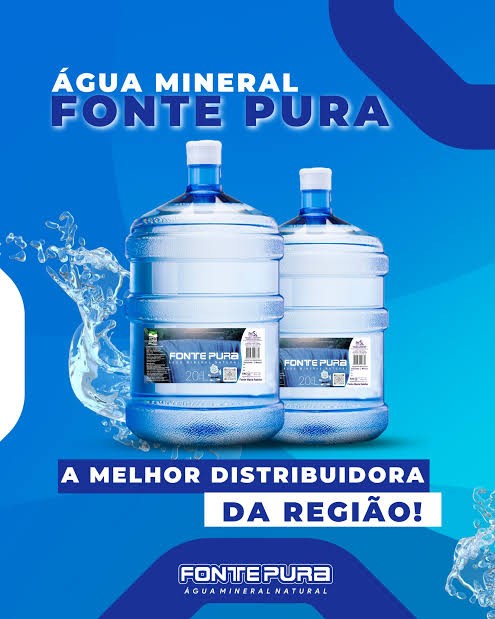 oferta Água Mineral Fonte Pura Completo 20L para Entrega da empresa Iran Gás Água e Carvão - Rua do Xaxado