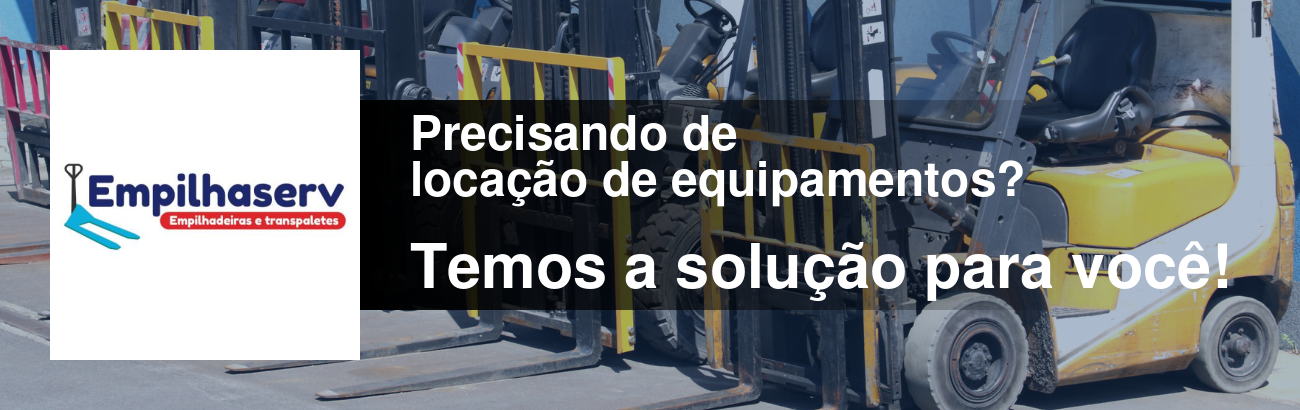 banner da empresa Empilhaserv Empilhadeiras e Transpaletes