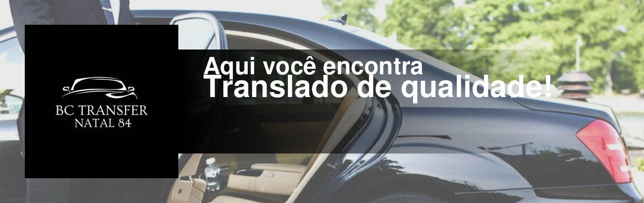 banner da empresa BC Transfer Natal 84