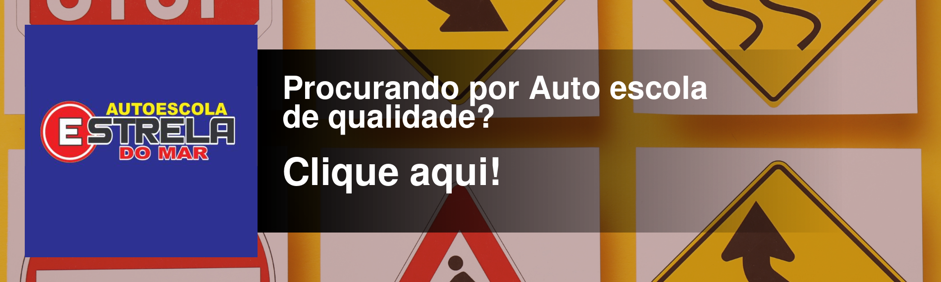 banner da empresa CFC Auto Escola Estrela do Mar