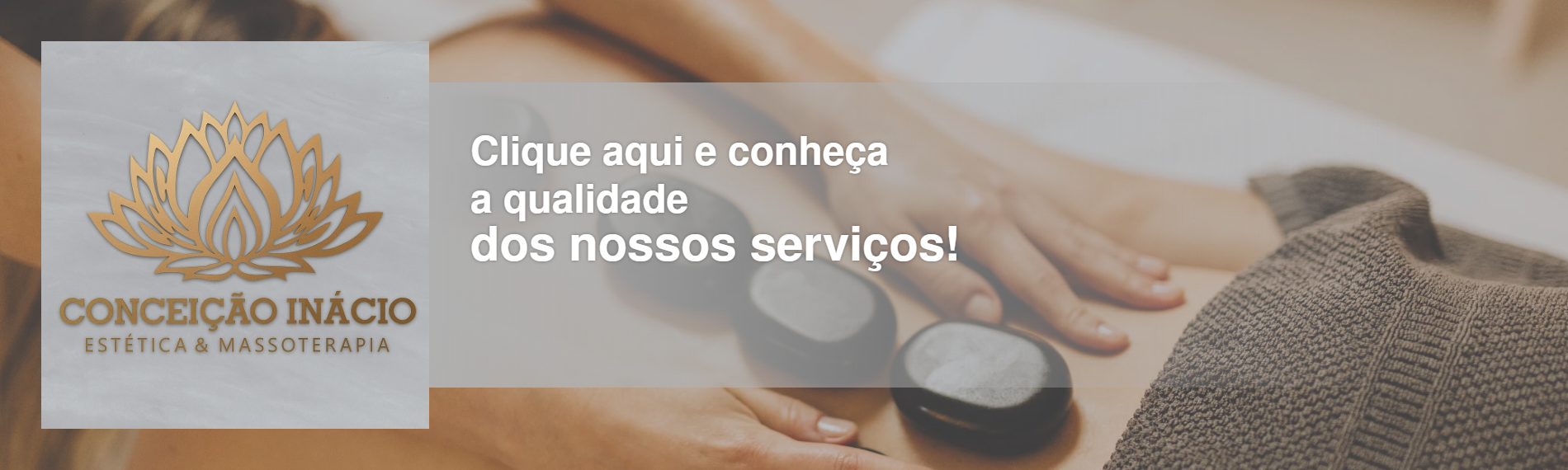 banner da empresa Conceição Inácio Estética & Massoterapia