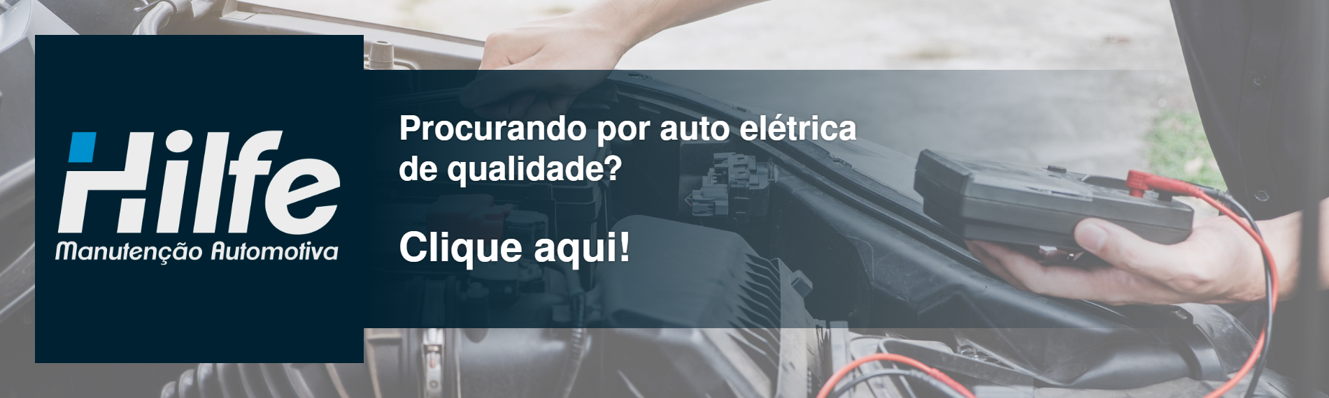 banner da empresa Hilfe Manutenção Automotiva